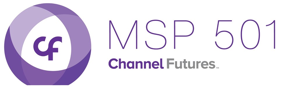 Channel Futures MSP 501 logo with purple lettering and logo